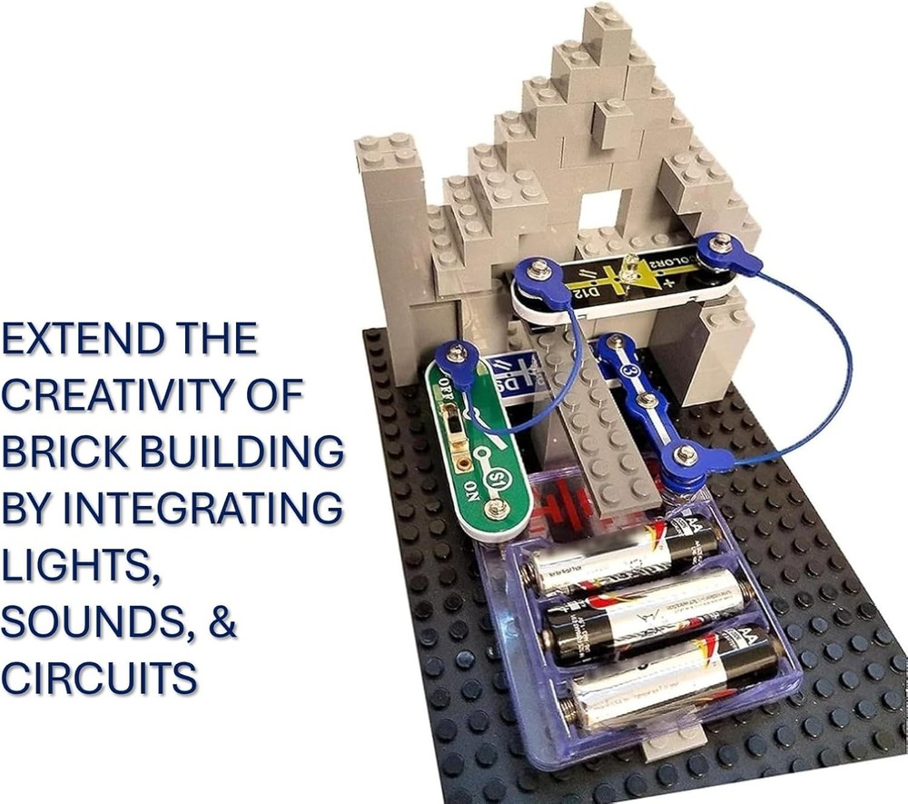 BRIC: Structures | Brick & Electronics Exploration Kit | Over 20 Stem & Brick...