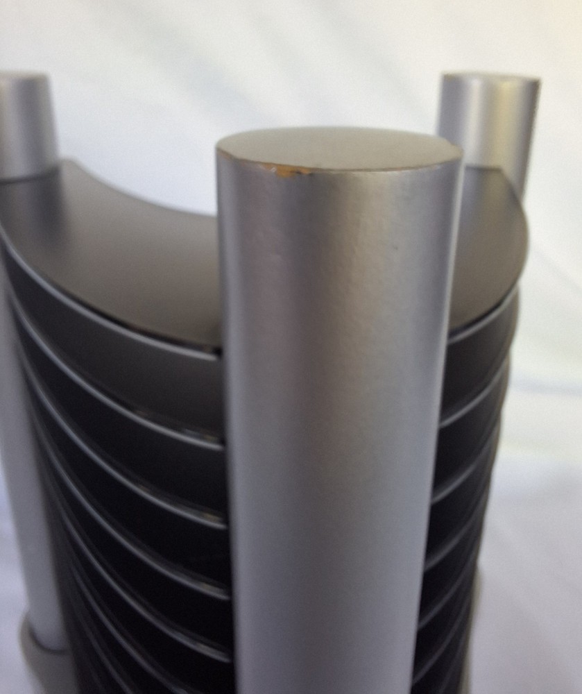 CD Storage Rack For Desktop Holds 10