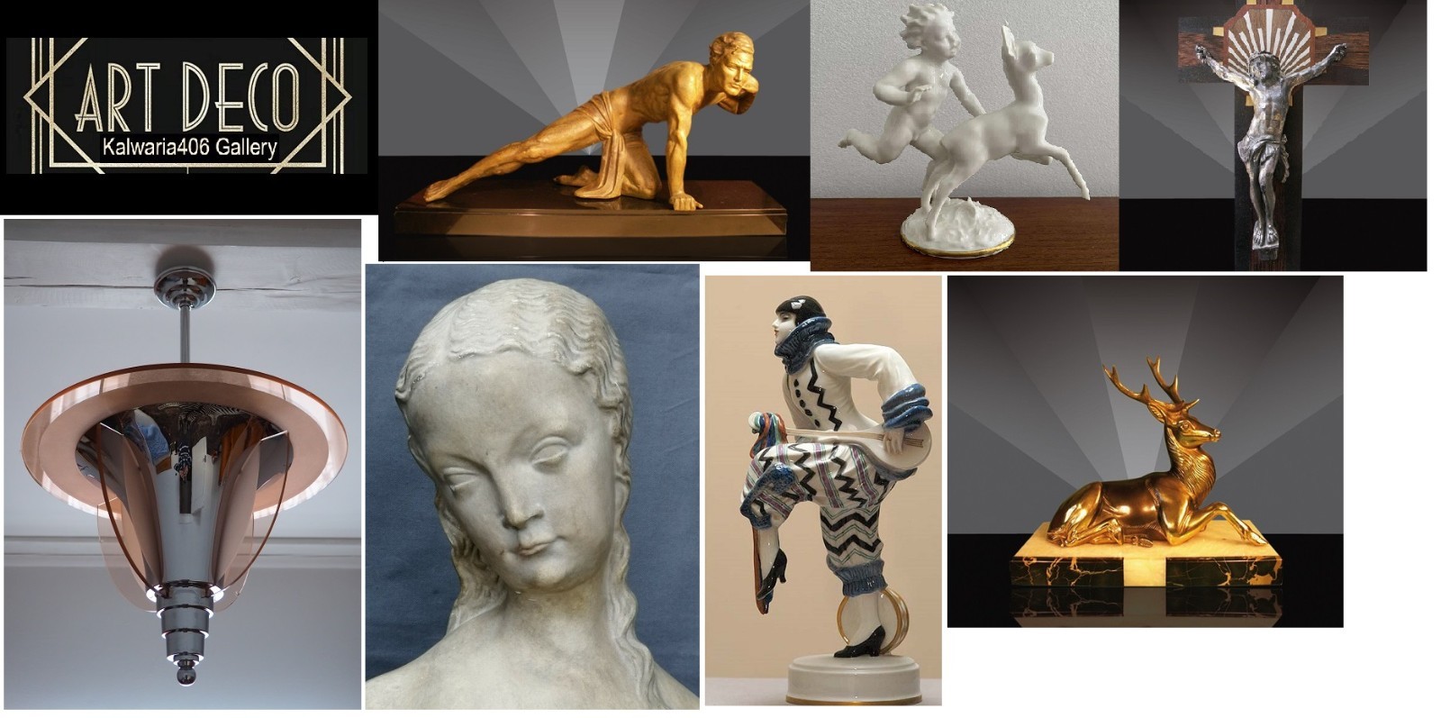 Cubism. Antique French Art Deco Bakelite Writing Set, C .1920