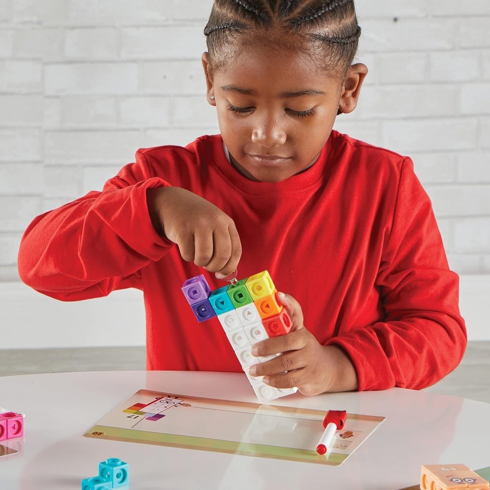 MathLink Cubes Numberblocks Set - Educational Activities Kit