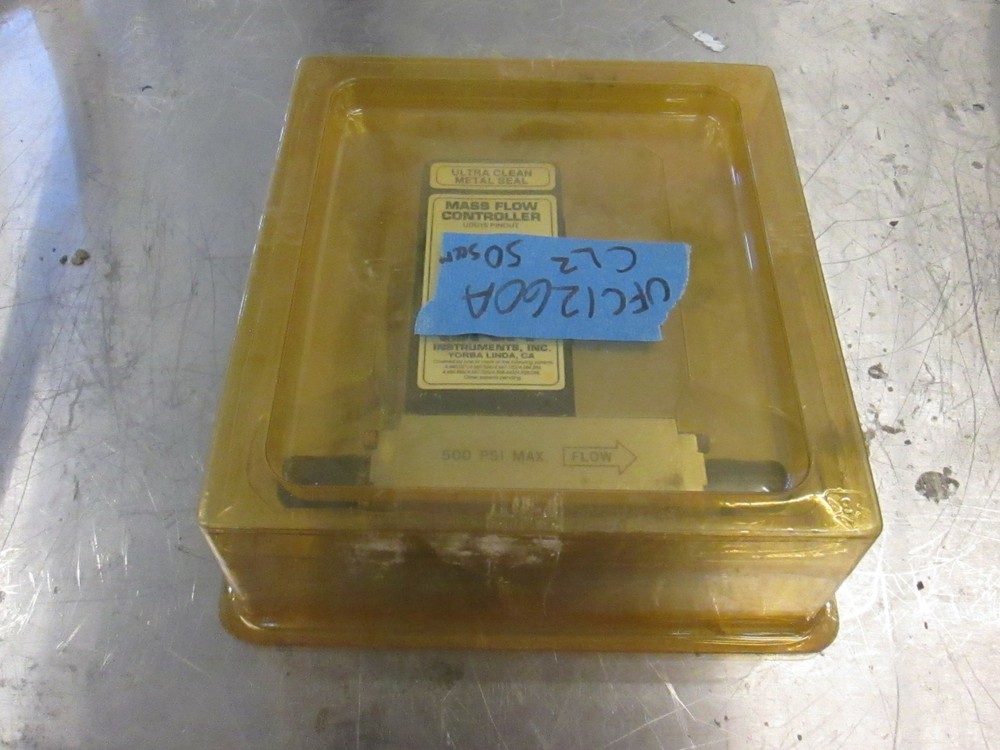 Unit UFC-1260A Mass Flow Controller MFC, CL2, 50 SCCM, Refurb