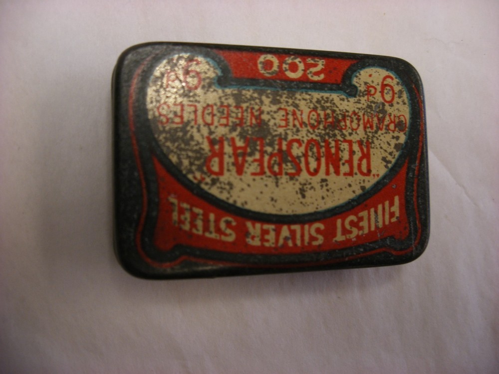 Phonograph Gramophone Needle Tin - Renospear