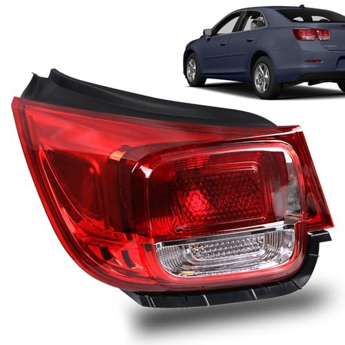 Tail Light Compatible with 2013 2014 2015 Chevy Malibu LT LS Left Driver Side