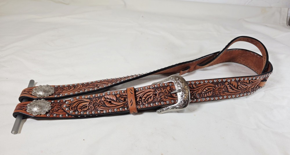 Loop One Ear Belt Style Headstall with Dots