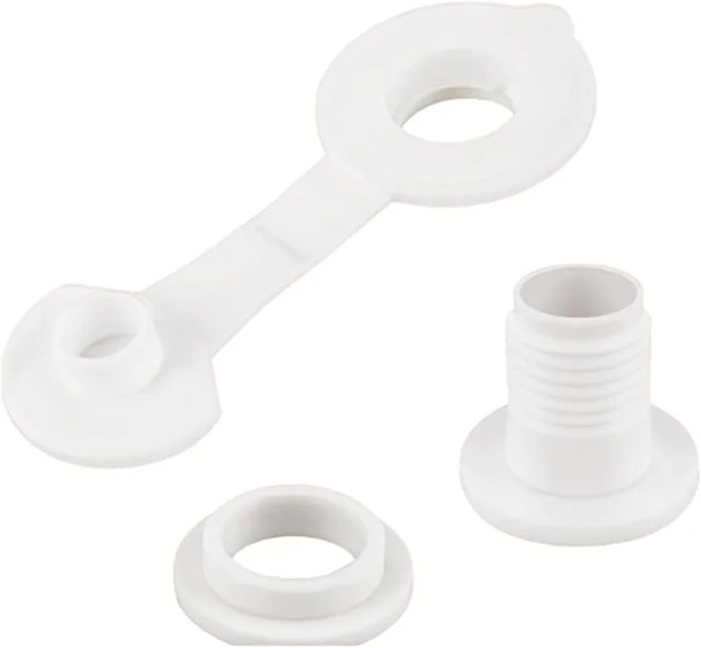 2-Pack Cooler Drain Plug Set – Triple Snap, Replaceable Cover, Fits Rubbermaid,