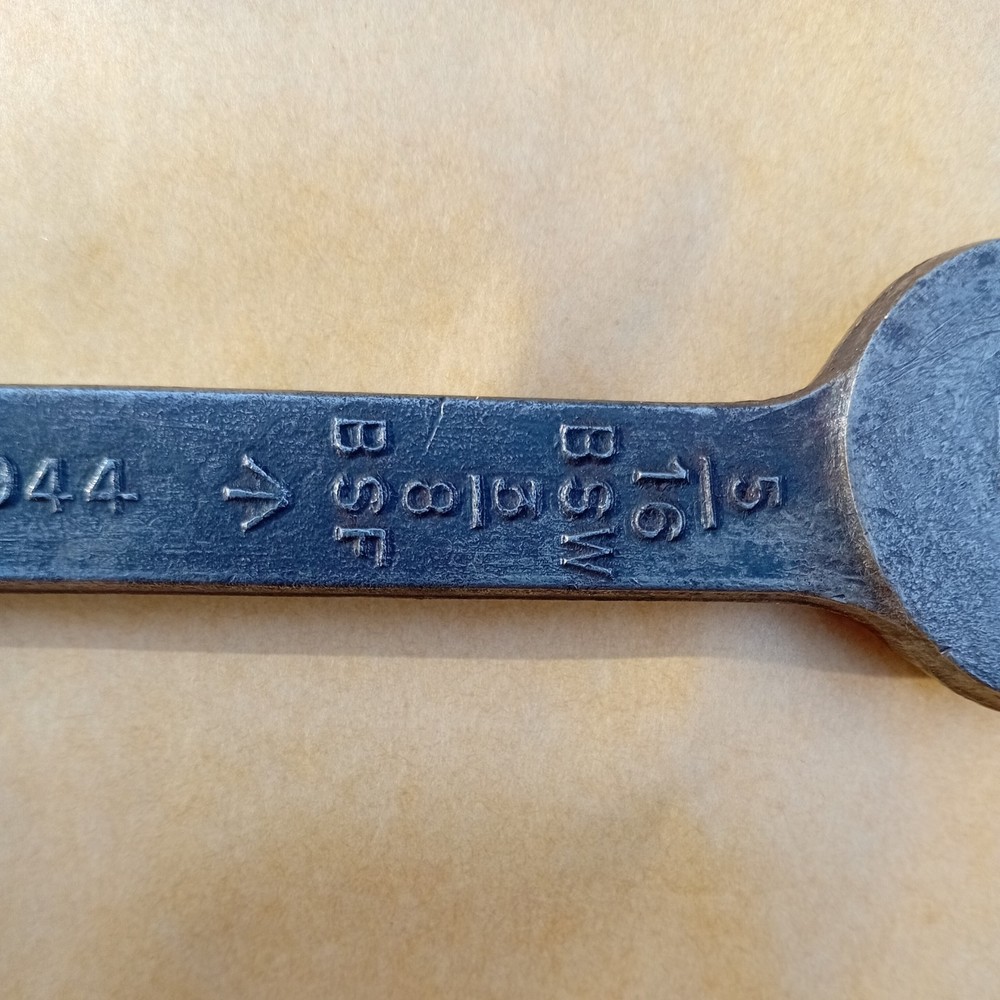 WW2 Era SPANNER 5/16W x 3/8W