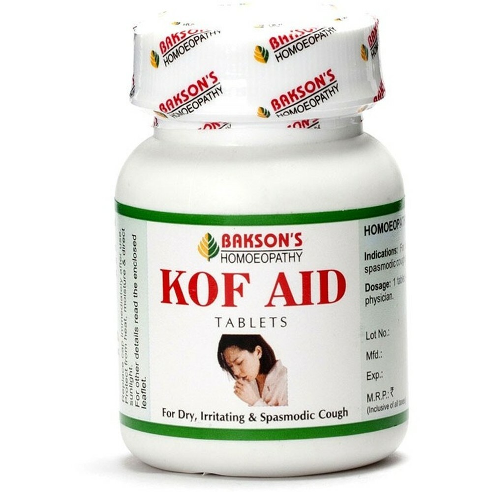 Bakson Kof Aid Tablets (75Tab)