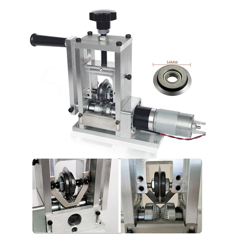 Electric/Manual/Drill Powered Wire Stripper Machine Stripping Wire 2-10mm Silver