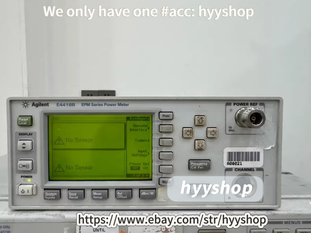 Agilent E4418B power meter /hyy/