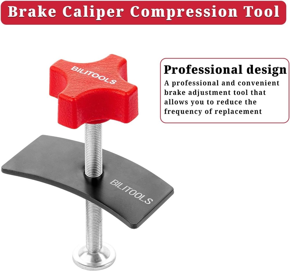 Effortless Car Brake Service: Adjustable Caliper Piston Compressor Tool