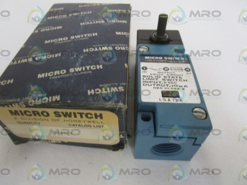 MICRO SWITCH LSA12A LIMIT SWITCH NSMP