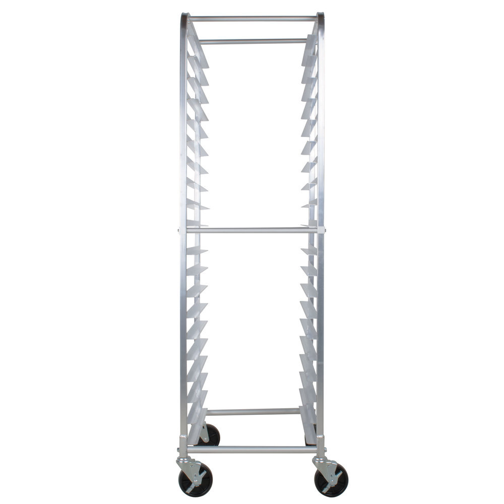 2 PACK 20 Pan End Load Bun Commercial Dough Baking Full Sheet Bakers Bakery Rack