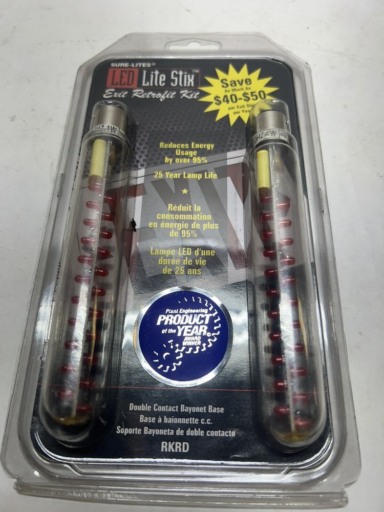 SURE-LITES Exit Sign LED Retrofit Kit 2PK