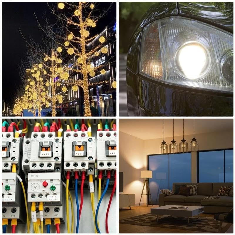 50pcs Double-Wire Plug-in Connector with Locking Buckle, Quick-Clip Fasteners