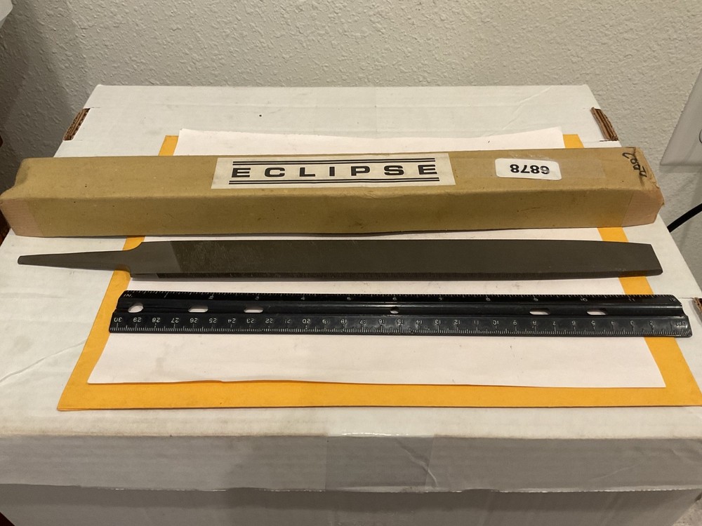 New Eclipse 12" Mill Bastard Taper File