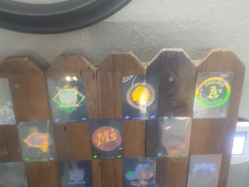 Baseball Wood Art