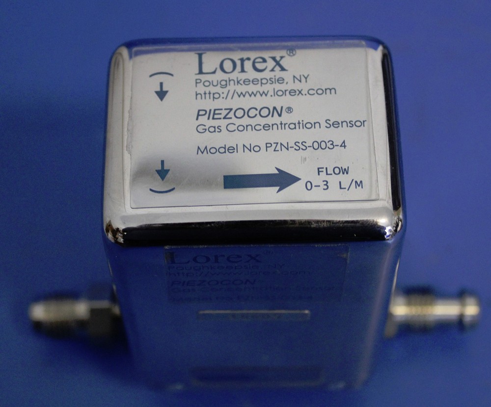 LOREX PIEZOCON STANDARD GAS CONCENTRATION SENSOR, 0-3L/M PZN-SS-003-4