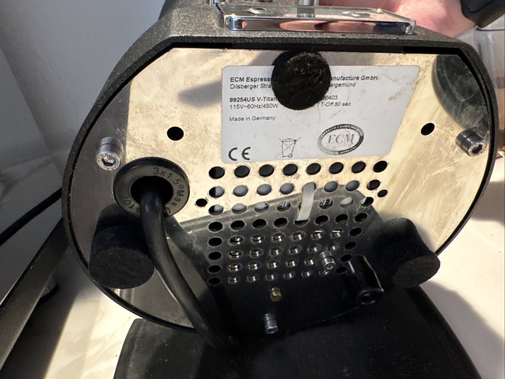 V Titan Espresso Grinder