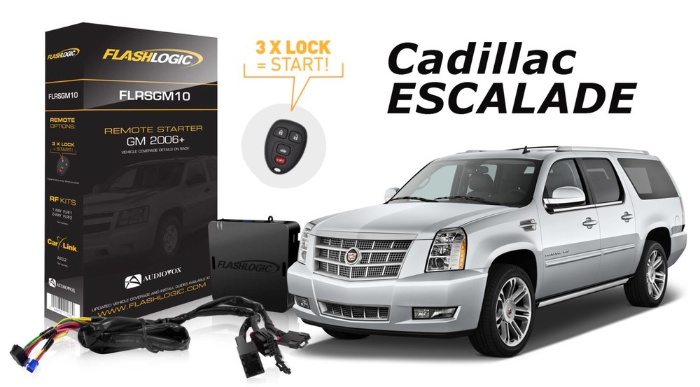 Flashlogic Remote Start for 2007 SRX Cadillac w/Plug & Play Harness