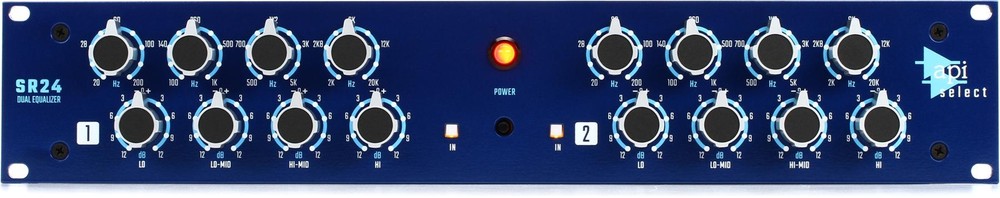 API Select SR24 Dual-channel Parametric Equalizer