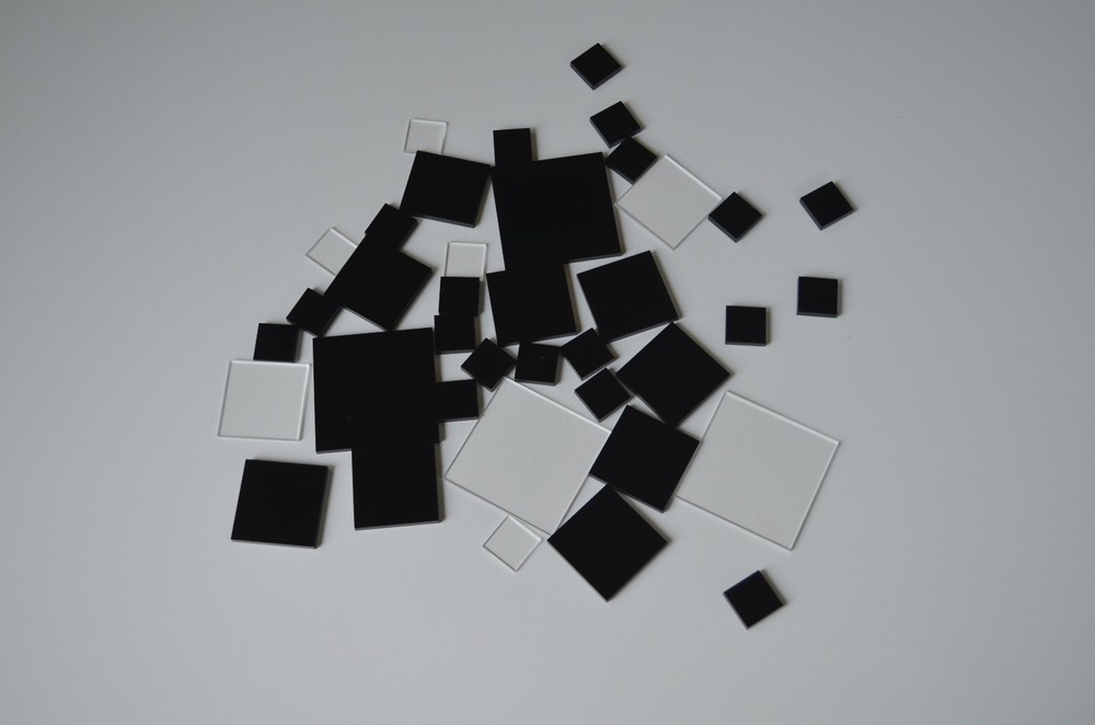 Laser Cut Cast Acrylic Square Craft Supply