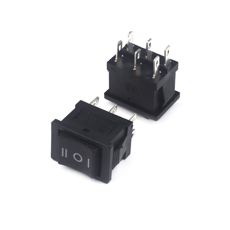 Rectangular Rocker Switch 2/3 Position SPST 125V 250V 6A/10A KCD1 ON OFF