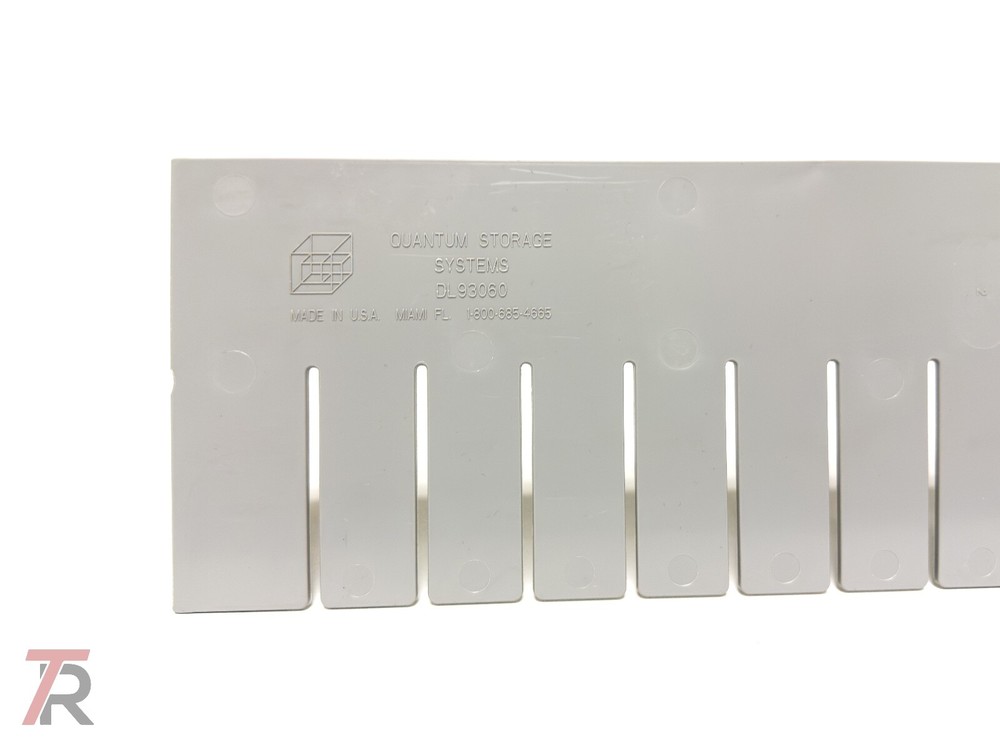 GRAY QUANTUM STORAGE DL93060 PLASTIC DIVIDERS