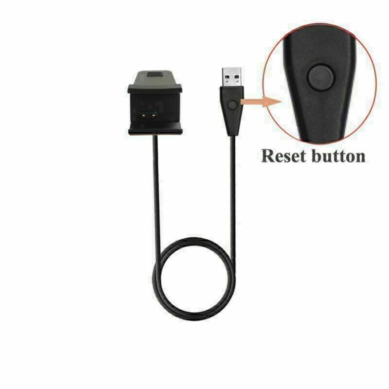USB Charger Charging Cable+Reset Button Replacement For Fitbit Alta Smart Watch