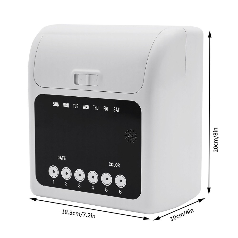 Pyramid Time System Model 158L - Attendance Clock with Password Unlocking