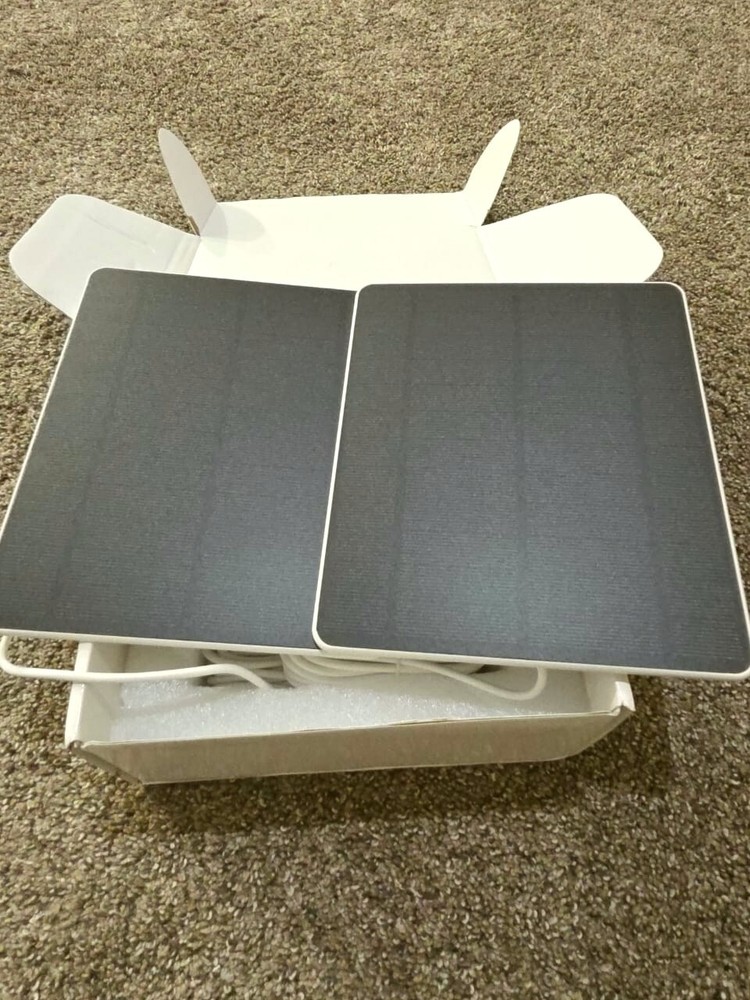 (2) 7"X5" Solar Charging Panel for MICRO USB Camera 5V