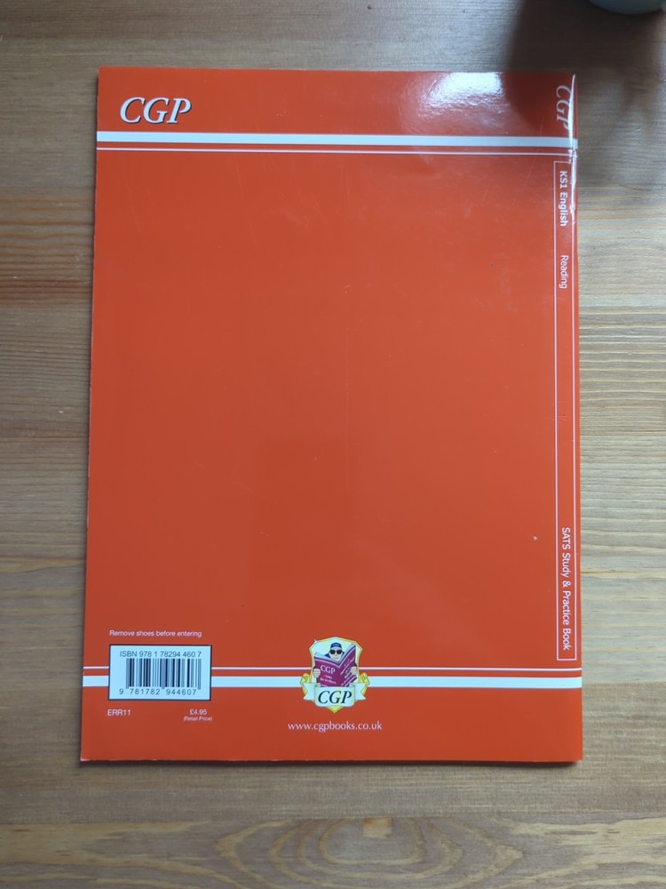 Cgp KS1 English Reading