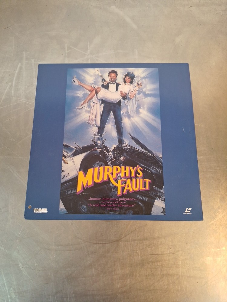 MURPHY'S FAULT Laserdisc LD EXCELLENT CONDITION VERY!