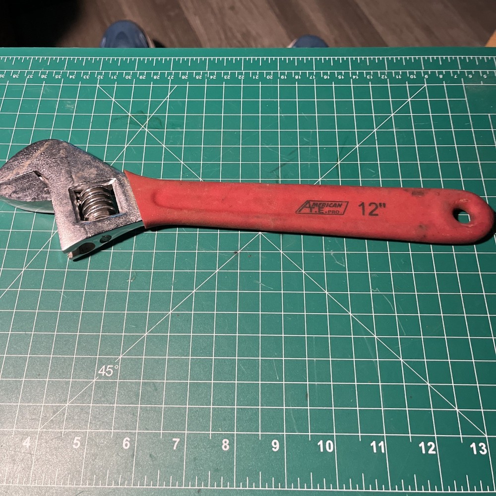 American Pro T.E. 12" Adjustable Wrench