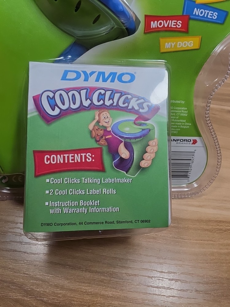 DYMO Cool Clicks Talking Label Maker NEW