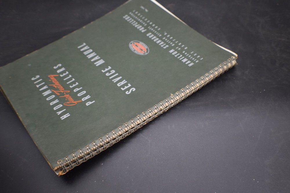1946 *WW2* Hydromatic Quick Feathering Propellers Service, Hamilton Standard