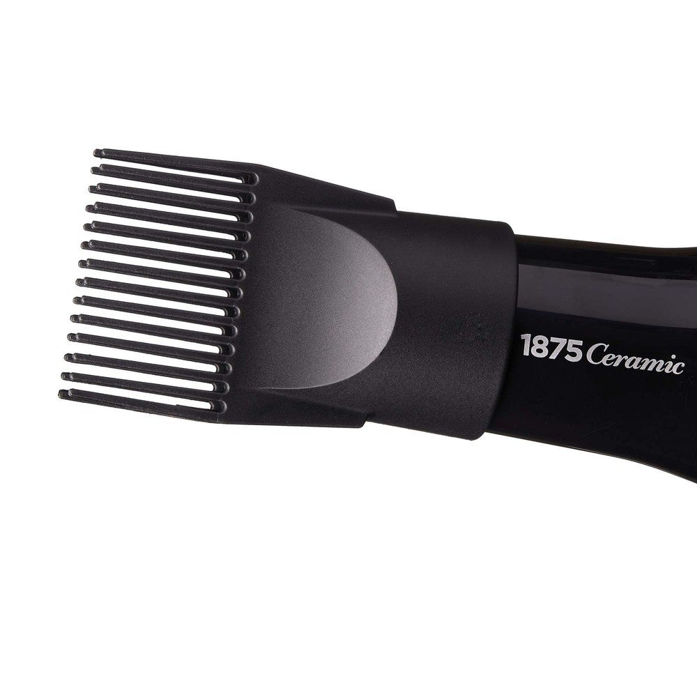 1875 Ceramic Hair Dryer Powerful Fast Drying Multi-Setting with Comb Attachme...