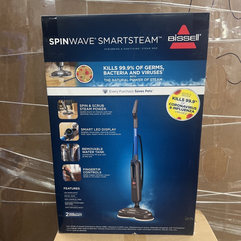 Bissell SpinWave SmartSteam Mop
