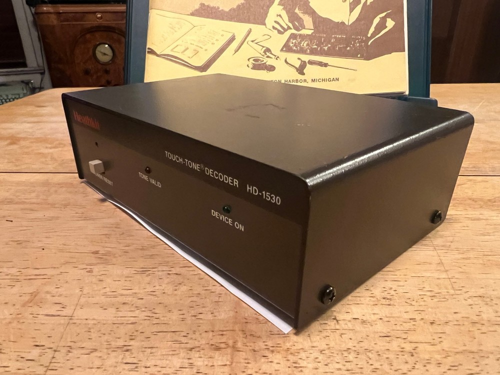 Heathkit HD-1530 Touch Tone Decoder w/ original manual Untested