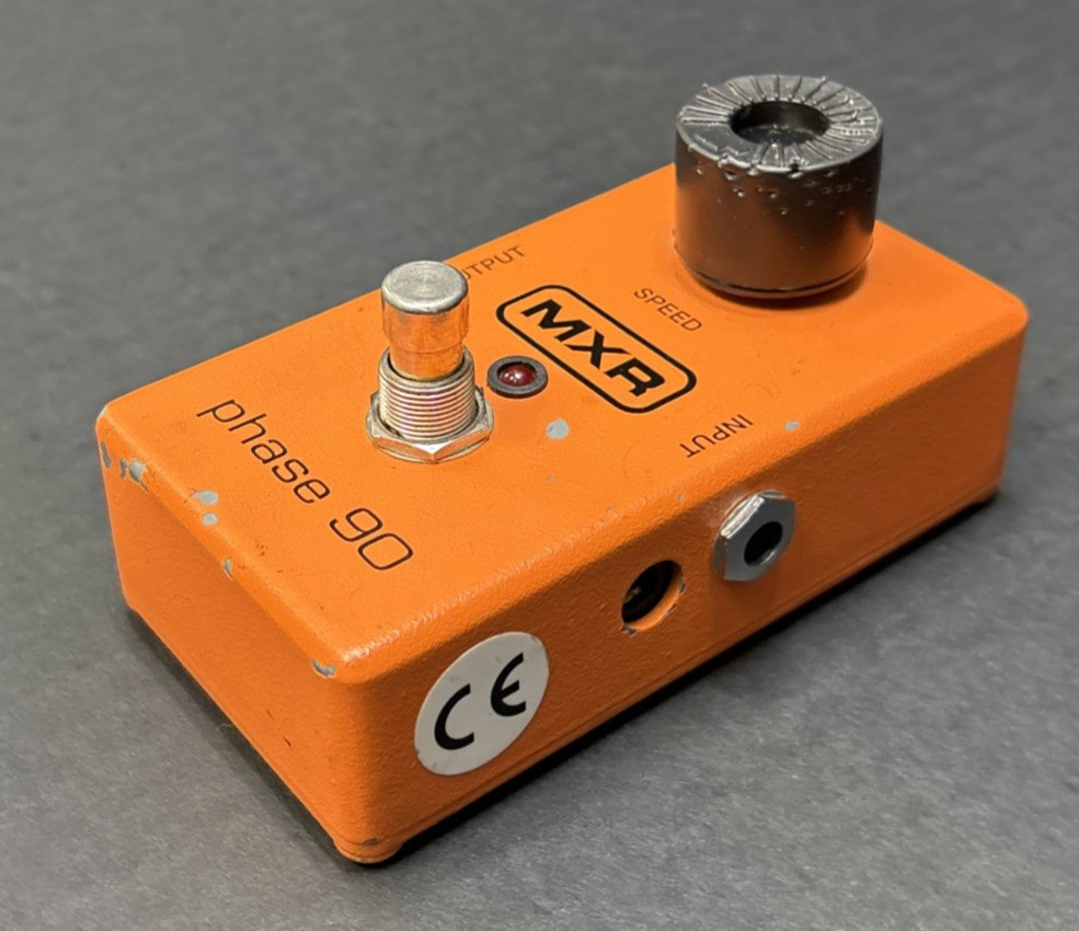 MXR Analog Phase Shifter Effects Pedal Orange Phase 90