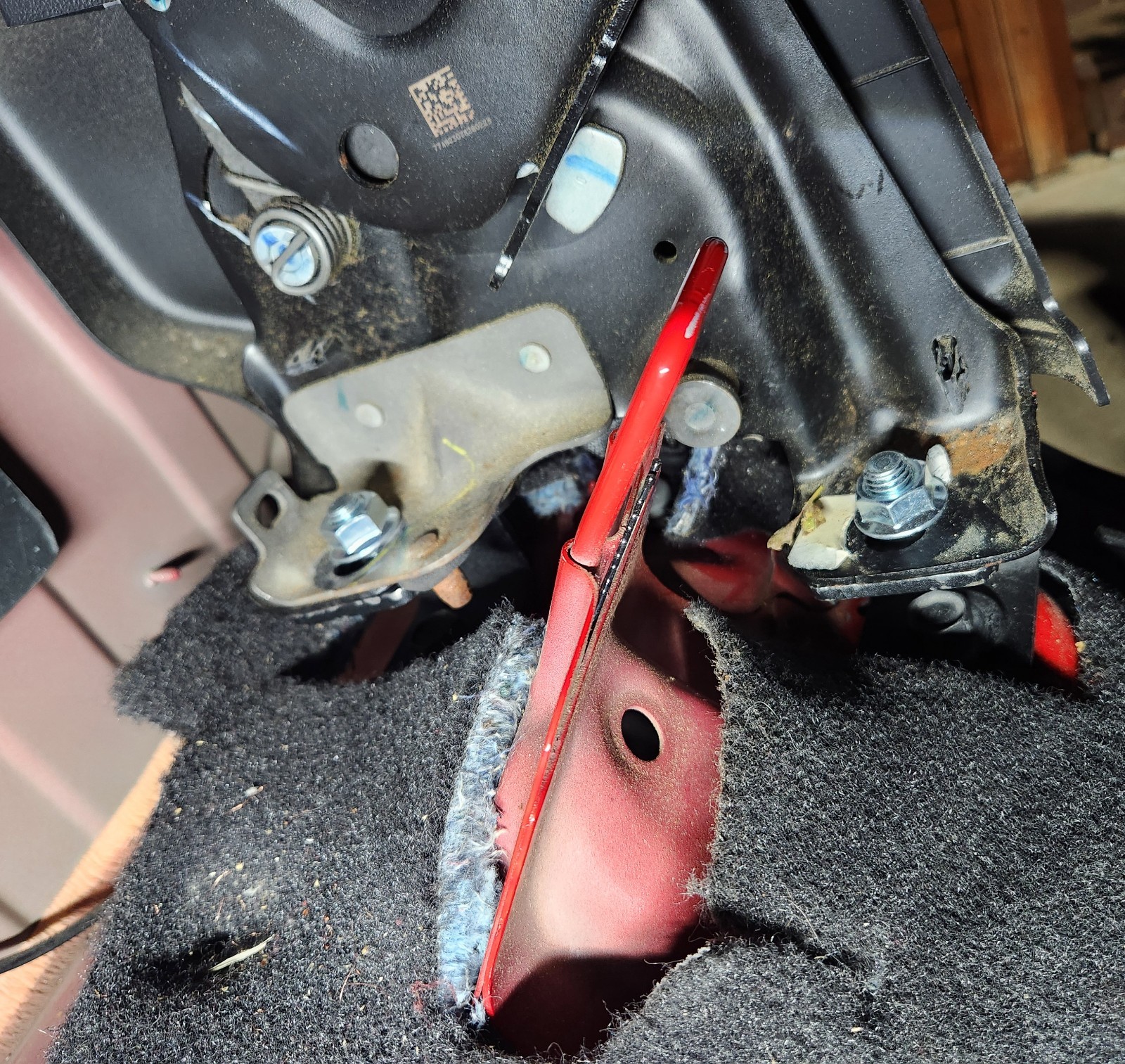 2019-2025 Chevy Silverado GMC Sierra w Cargo Bins Rear Seat Lift Kit 2" inch