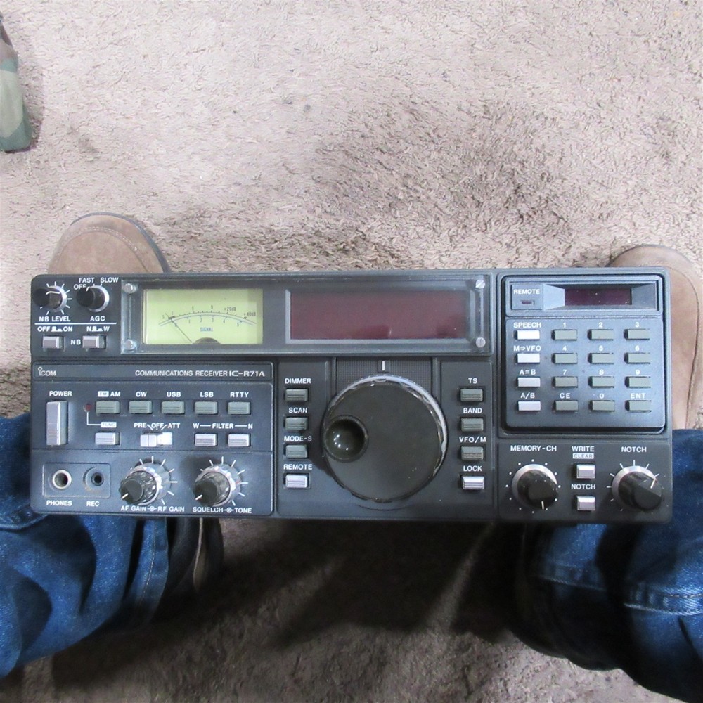 ICOM IC-R71A, Used
