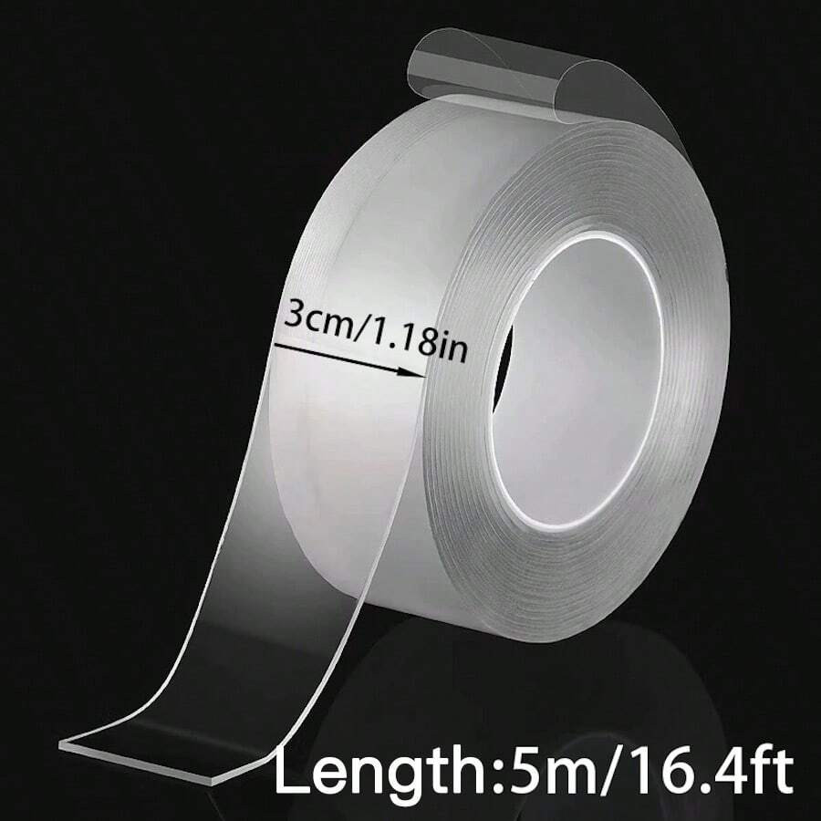 Nano Tape Heavy Duty Double Sided Tape Reusable Strong Adhesive Mounting Tape