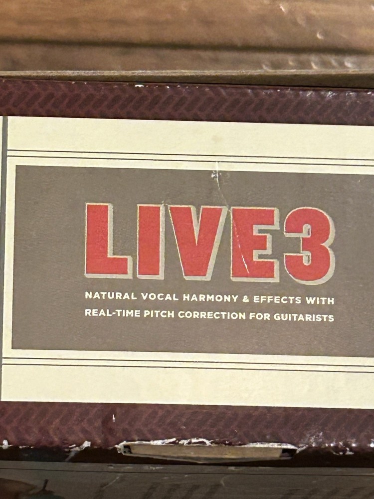 Digitech Vocalist Live 3 Vocal Multi Effects Processor Pedal