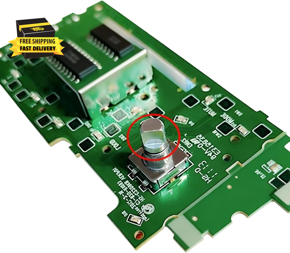 12 Pcs 6Mm D Type Potentiometer Control Knobs - Black Plastic Rotary Knobs for P