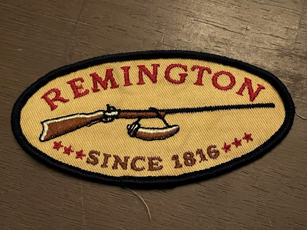 VINTAGE “REMINGTON SINCE 1816” Patch