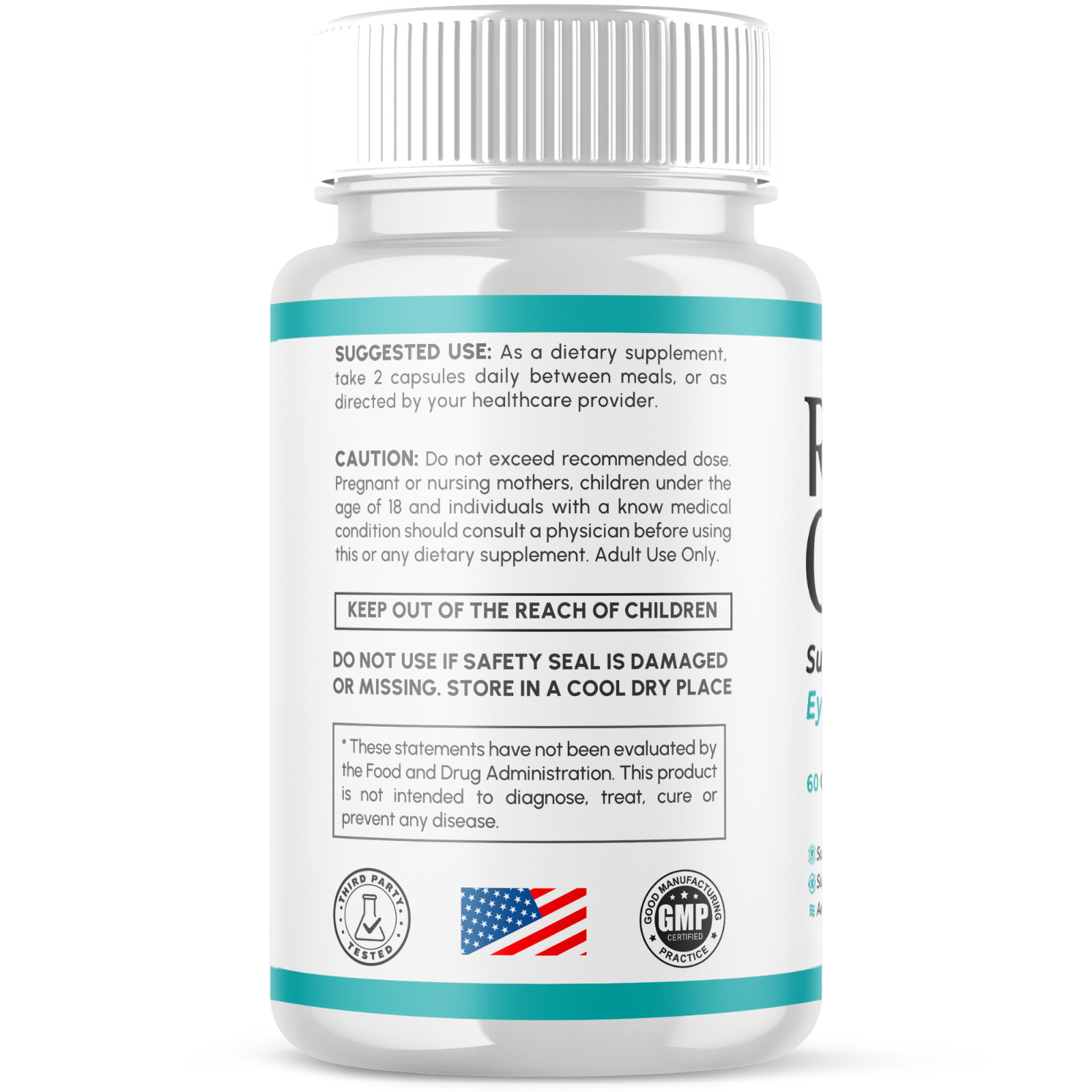 (3 Pack) Retina Clear Capsules, RetinaClear Eye Health Support (180 Capsules)