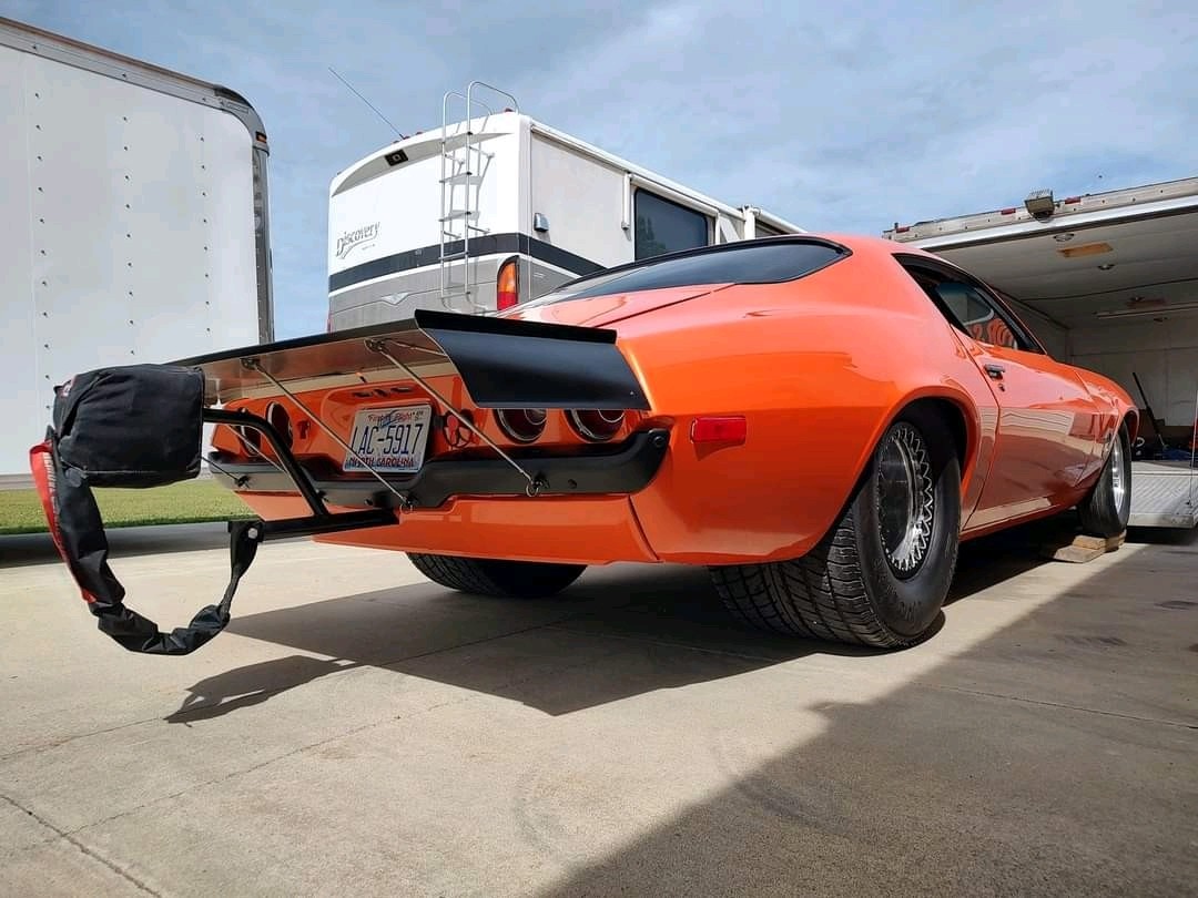 Camaro Wing 70/73 Pro Racing Wing Black, Polished or Satin finishes.