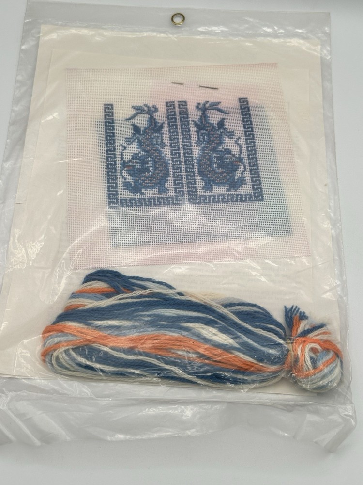 Create Your Own Chinese Dragon Scissor Case Needlepoint Kit