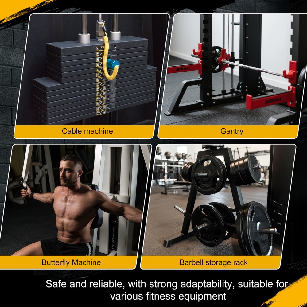 Weight Stack Pin, Gym Pins for Weight Stack Machine, Weight Stack Extender Pi...