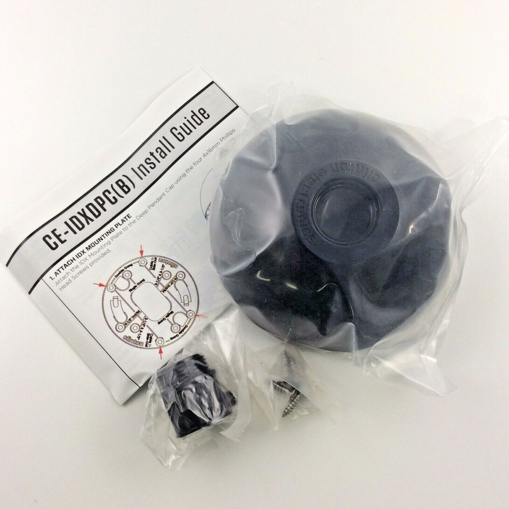 Clinton Electronics IDX Series Deep Pendant Cap Black